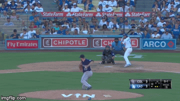 The faces of other ball players as Charlie Culberson is hit in the face  with a 90 mph fastball : r/gifs