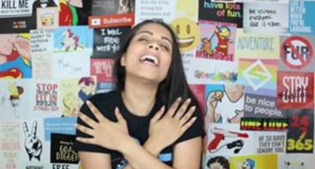 High Quality Lilly singh Blank Meme Template