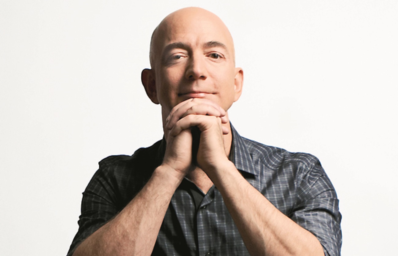 Jeff Bezos looking like Godfather Blank Meme Template