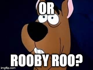 OR ROOBY ROO? | made w/ Imgflip meme maker