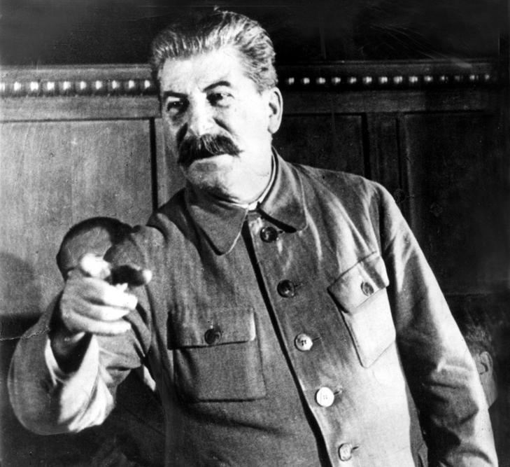 Stalin Triggered Blank Meme Template