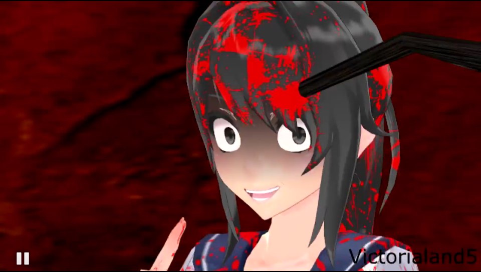 yandere chan Blank Meme Template