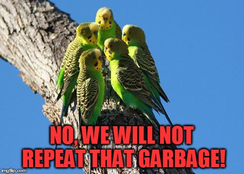 The Meeting | NO, WE WILL NOT REPEAT THAT GARBAGE! | image tagged in the meeting | made w/ Imgflip meme maker