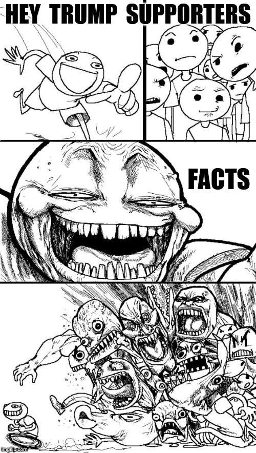 Hey Internet | HEY  TRUMP  SUPPORTERS; FACTS | image tagged in memes,hey internet | made w/ Imgflip meme maker