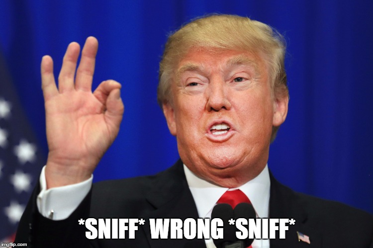 *SNIFF* WRONG *SNIFF* | made w/ Imgflip meme maker