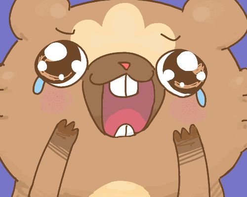 Happy bidoof Blank Meme Template