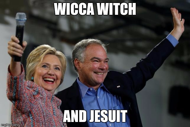 WICCA WITCH; AND JESUIT | made w/ Imgflip meme maker