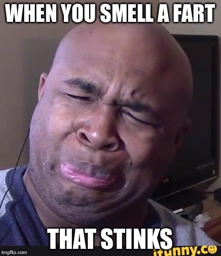 BlastphamousHD Face | WHEN YOU SMELL A FART; THAT STINKS | image tagged in funny,memes | made w/ Imgflip meme maker