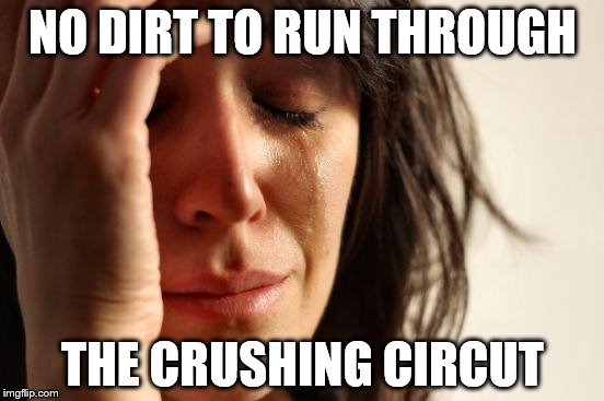 First World Problems | NO DIRT TO RUN THROUGH; THE CRUSHING CIRCUT | image tagged in memes,first world problems | made w/ Imgflip meme maker