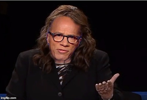 image tagged in lester holt candy crowley | made w/ Imgflip meme maker
