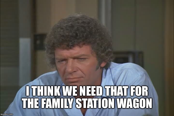 I THINK WE NEED THAT FOR THE FAMILY STATION WAGON | made w/ Imgflip meme maker