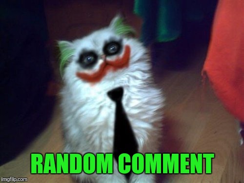 RANDOM COMMENT | made w/ Imgflip meme maker