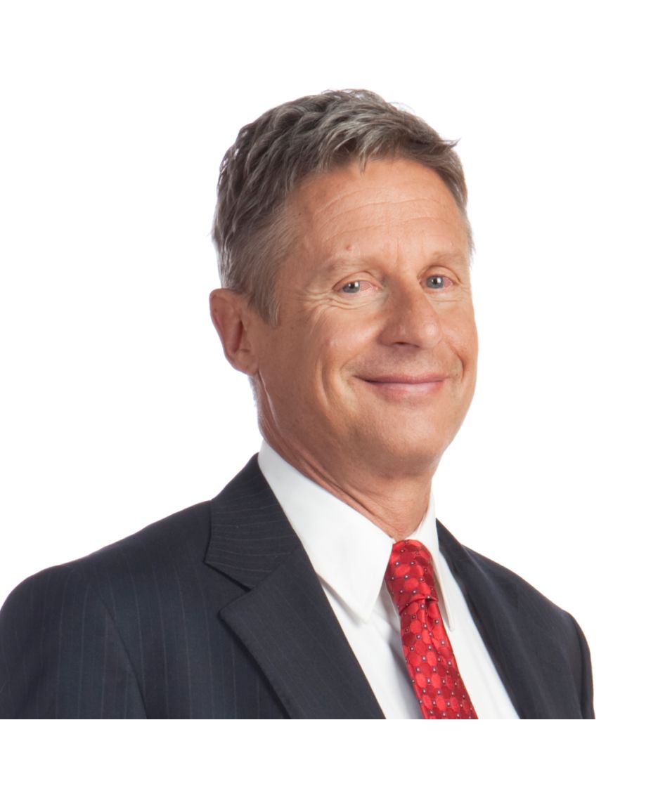 Stoned Gary Johnson Blank Meme Template