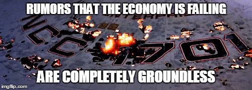 Thank you for pressing the self-destruct button... | RUMORS THAT THE ECONOMY IS FAILING; ARE COMPLETELY GROUNDLESS | image tagged in economy,election 2016,go home obama | made w/ Imgflip meme maker