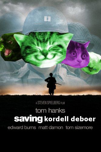 Saving Kordell Deboer Blank Meme Template