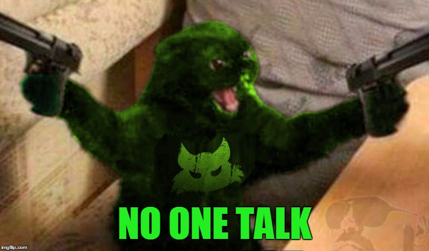 RayCat Angry | NO ONE TALK | image tagged in raycat angry | made w/ Imgflip meme maker