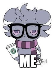 ME | image tagged in espurr got srs | made w/ Imgflip meme maker