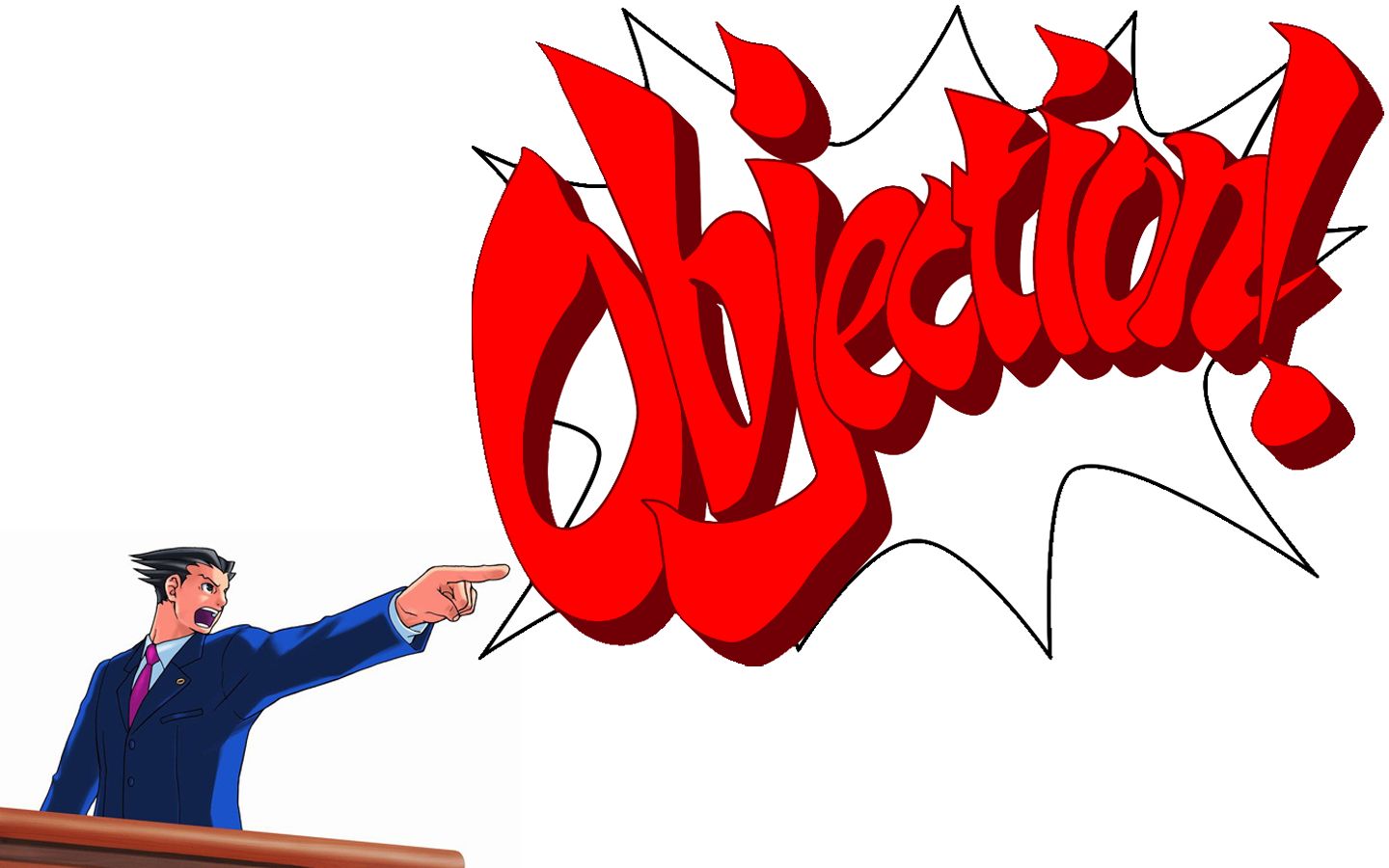 High Quality OBJECTION! Blank Meme Template