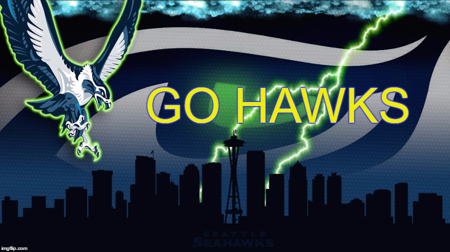 GO HAWKS | made w/ Imgflip meme maker