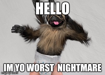 HELLO; IM YO WORST 
NIGHTMARE | image tagged in pmb dancing | made w/ Imgflip meme maker