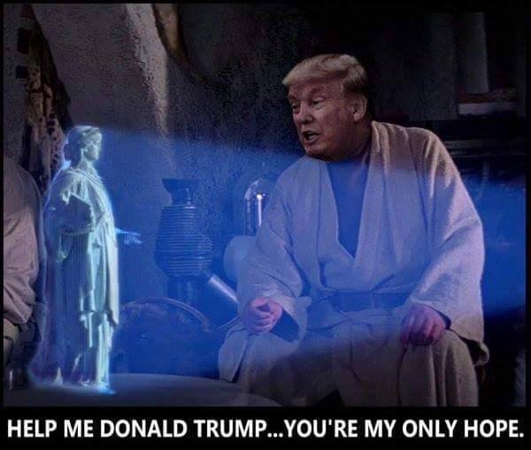 trumpstarwars Blank Meme Template