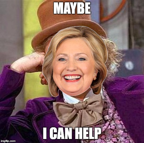 She thinks she can help | MAYBE; I CAN HELP | image tagged in memes,creepy condescending wonka | made w/ Imgflip meme maker