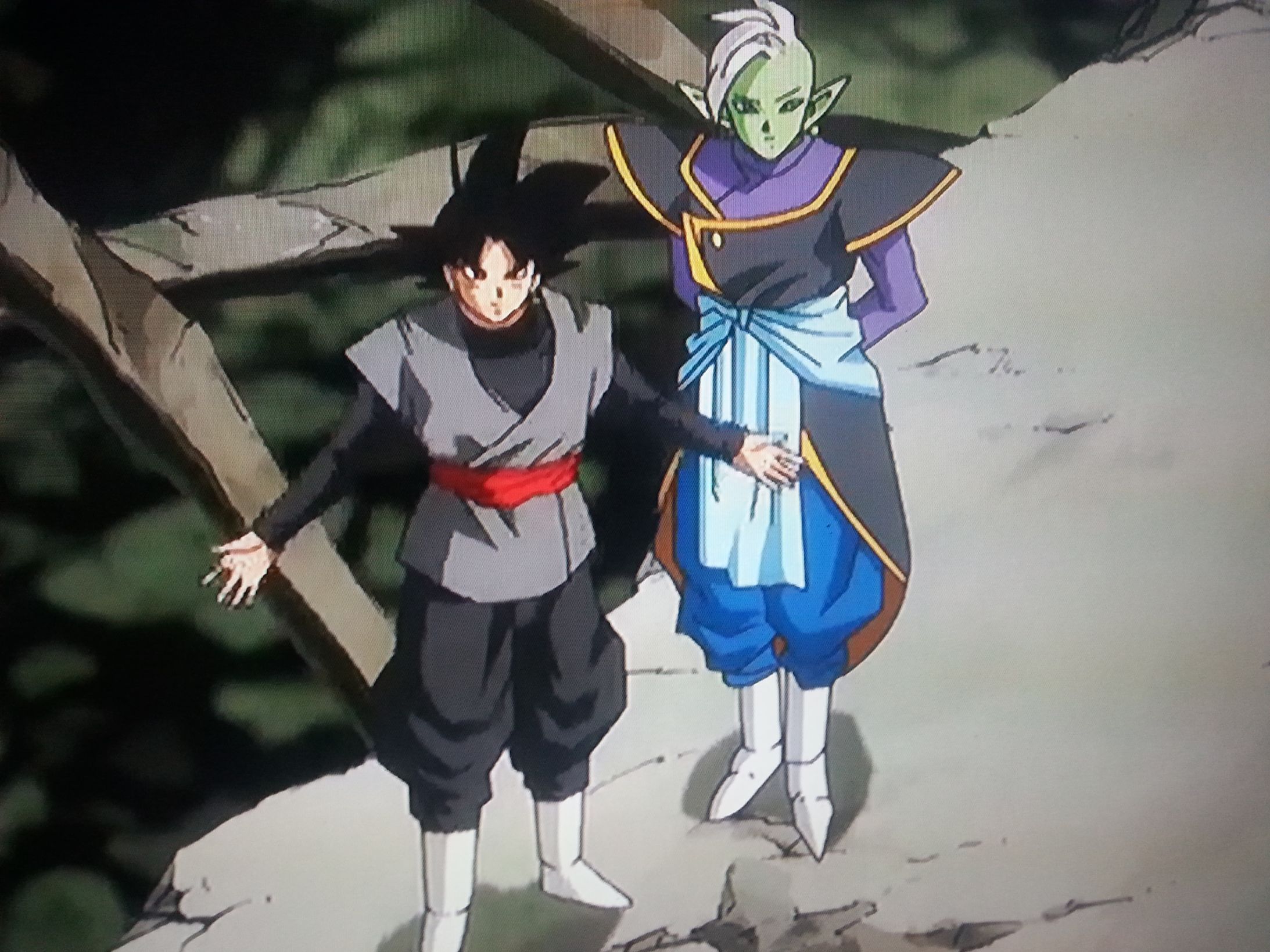 goku black/zamasu with zamasu come at me bro Blank Meme Template