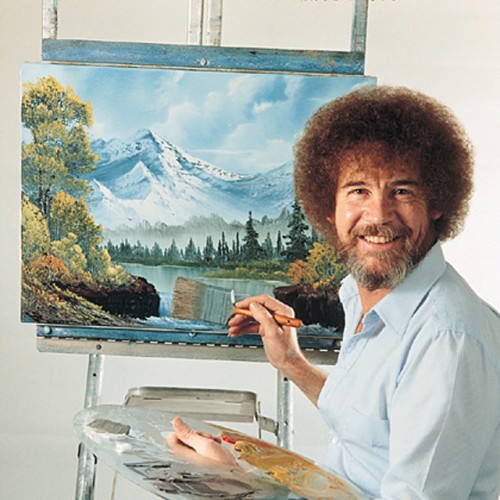 bobross Blank Meme Template