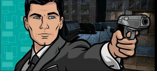High Quality Archer with pistol Blank Meme Template