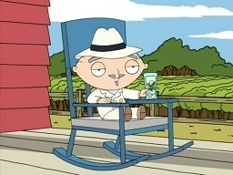 Rural Stewie Blank Meme Template