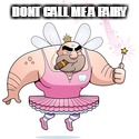 Upvote Fairy | DONT CALL ME A FAIRY | image tagged in upvote fairy | made w/ Imgflip meme maker