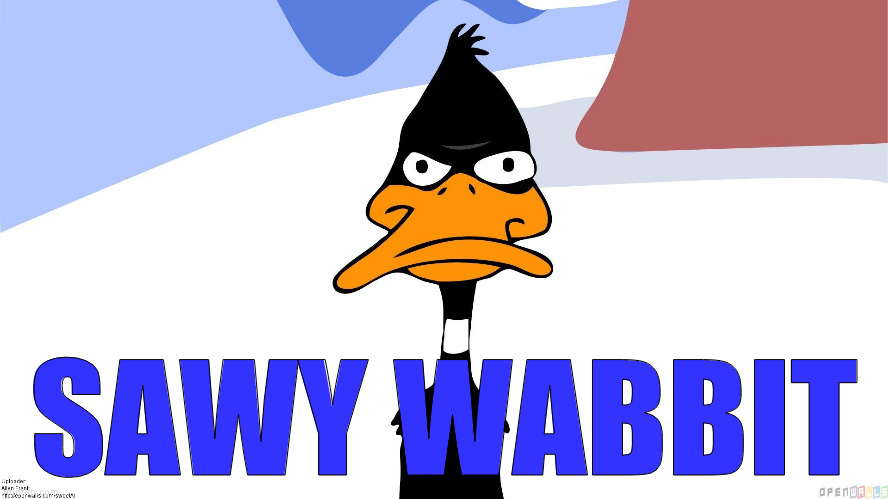 SAWY WABBIT | made w/ Imgflip meme maker