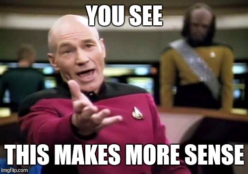 Picard Wtf Meme | YOU SEE THIS MAKES MORE SENSE | image tagged in memes,picard wtf | made w/ Imgflip meme maker