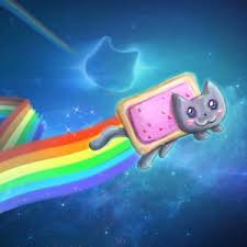 Nyan cat cutie Blank Meme Template