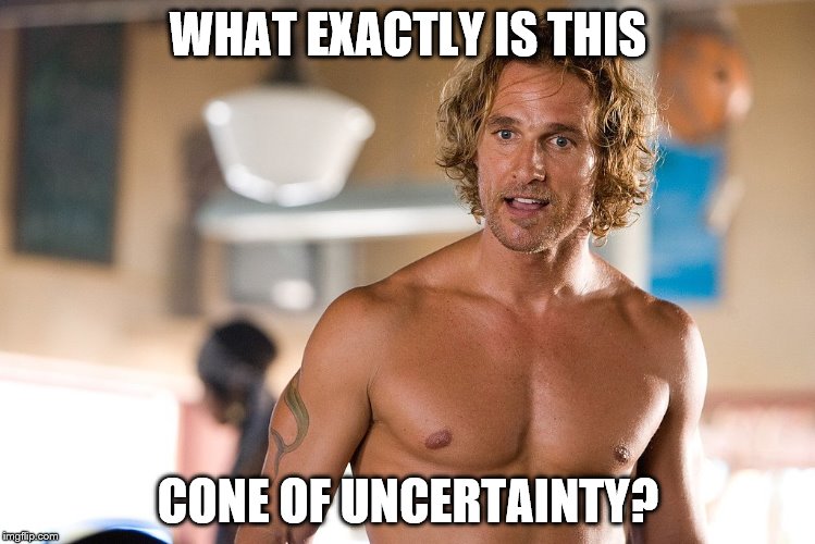 WHAT EXACTLY IS THIS; CONE OF UNCERTAINTY? | image tagged in matthew | made w/ Imgflip meme maker