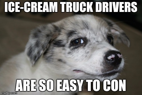 ICE-CREAM TRUCK DRIVERS ARE SO EASY TO CON | made w/ Imgflip meme maker