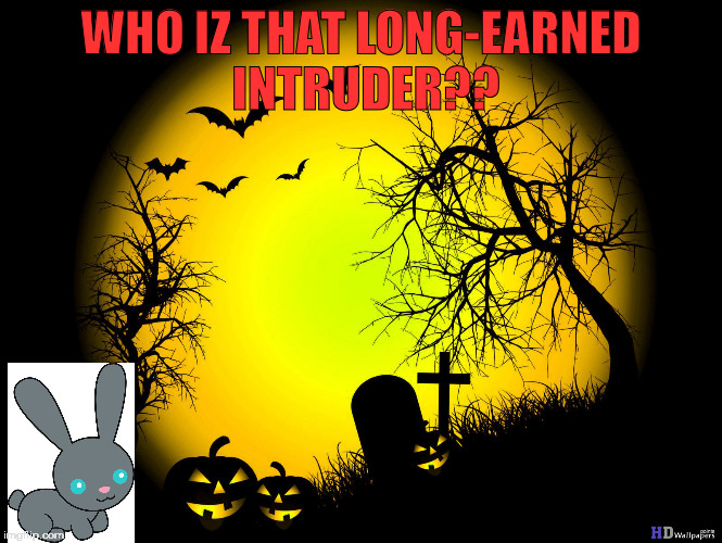 Long ears | WHO IZ THAT LONG-EARNED INTRUDER?? | image tagged in memes | made w/ Imgflip meme maker