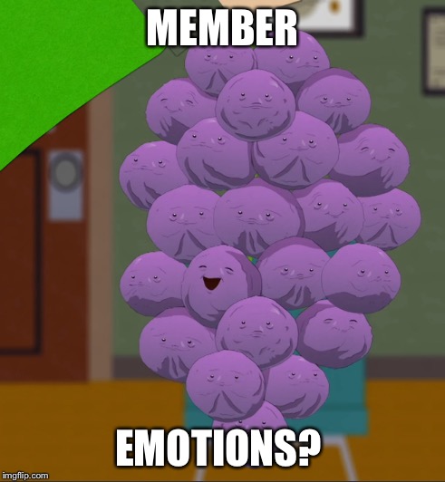 MEMBER; EMOTIONS? | made w/ Imgflip meme maker