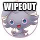 Espurr clapping | WIPEOUT | image tagged in espurr clapping | made w/ Imgflip meme maker