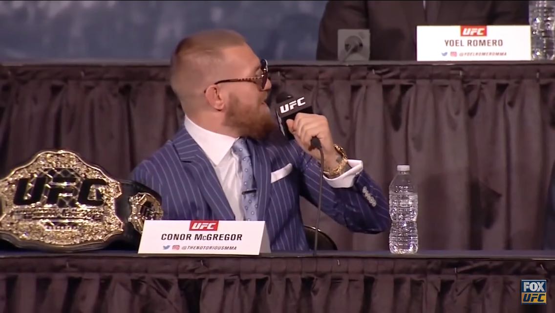 Conor mcgregor Blank Meme Template