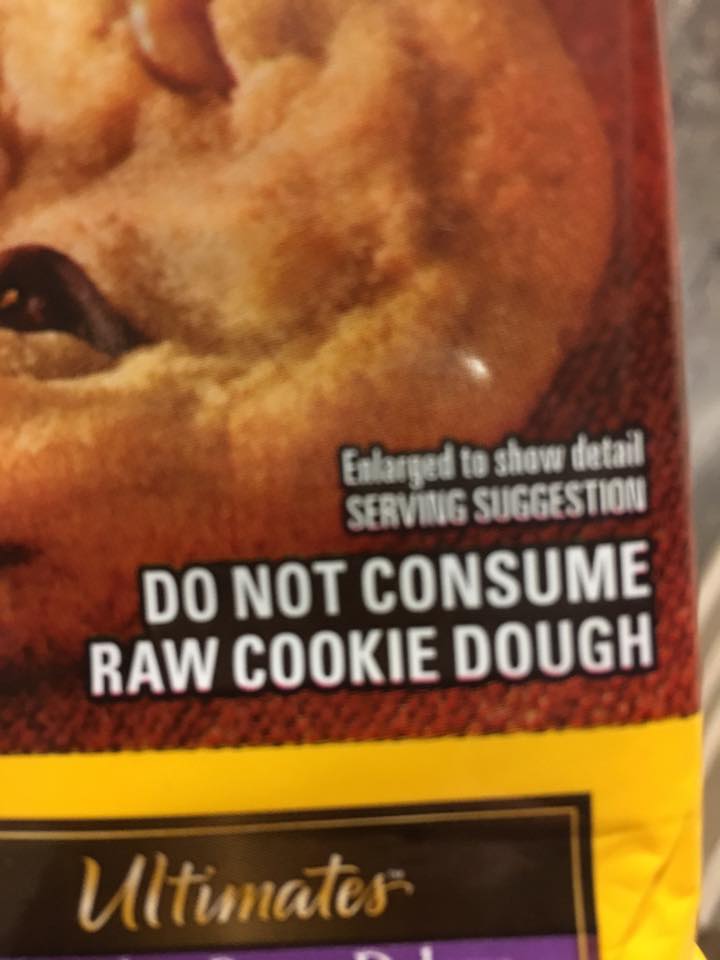 YOU DON'T KNOW MY LIFE, COOKIE DOUGH PACKAGE! Blank Meme Template