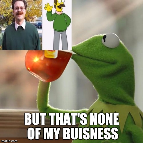 i think none of my business meme
