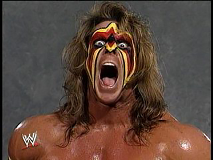 High Quality ultimate warrior Blank Meme Template