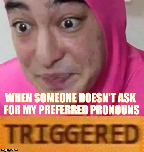 Pink Guy Meme Template