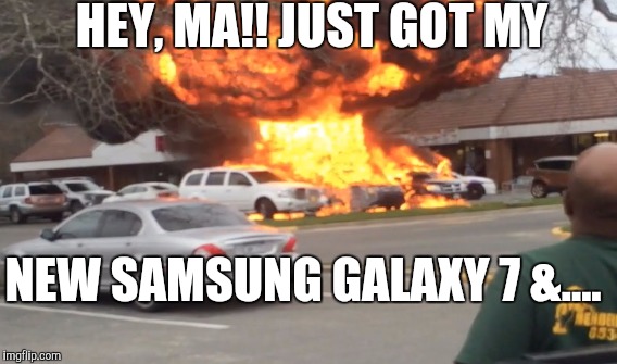 The GALAXY seen clearly WITH THE NAKED EYE | HEY, MA!! JUST GOT MY; NEW SAMSUNG GALAXY 7 &.... | image tagged in funny,funny memes,gifs,memes,samsung,cell phones | made w/ Imgflip meme maker