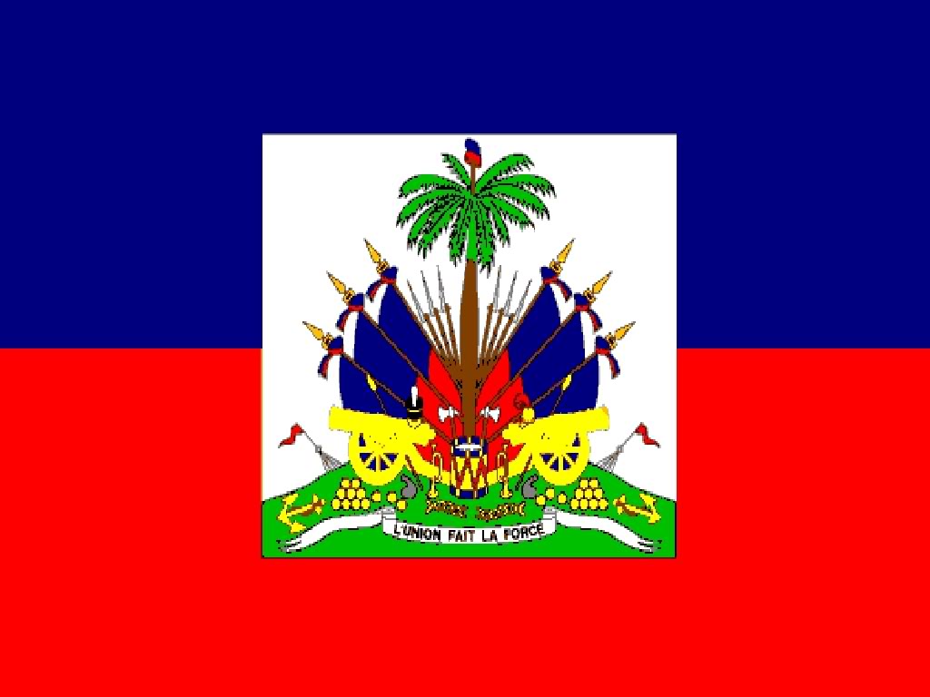 High Quality HAITI FLAG Blank Meme Template