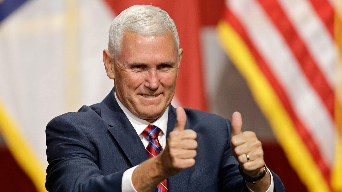 High Quality MIKE PENCE FOR PRESIDENT Blank Meme Template