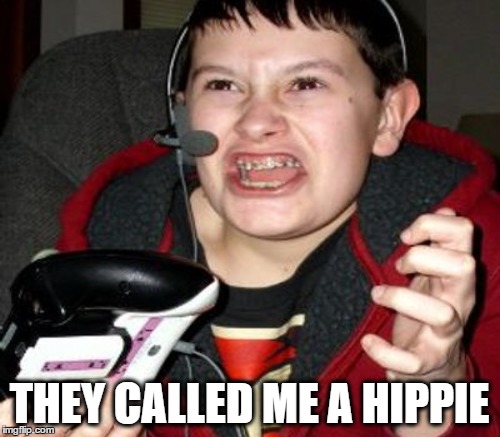 THEY CALLED ME A HIPPIE | made w/ Imgflip meme maker