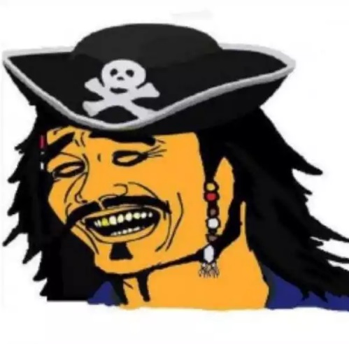 Yao Ming Pirate Blank Meme Template