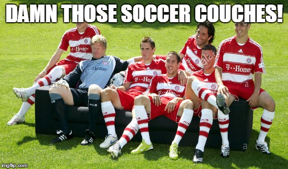 DAMN THOSE SOCCER COUCHES! | made w/ Imgflip meme maker